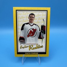 2005/06 Beehive Rookie card# 107 of Zach Parise. rookie card picture