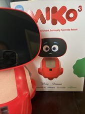 Miko 3 AI-Powered Smart Robot for Kids Red Games Books Interactive