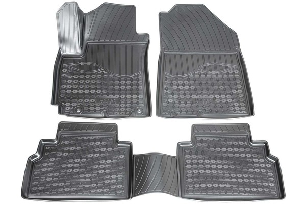 Premium 3D Gummi FußMatten FüR KIA Soul | SK3 | BJ Ab 2019- | Passgenau Mit Rand-image