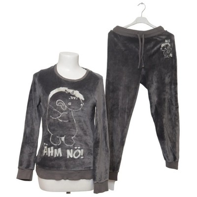 Pummel & Friends, Pyjama, Größe: M, Polyester, Grau, Print #TTI
