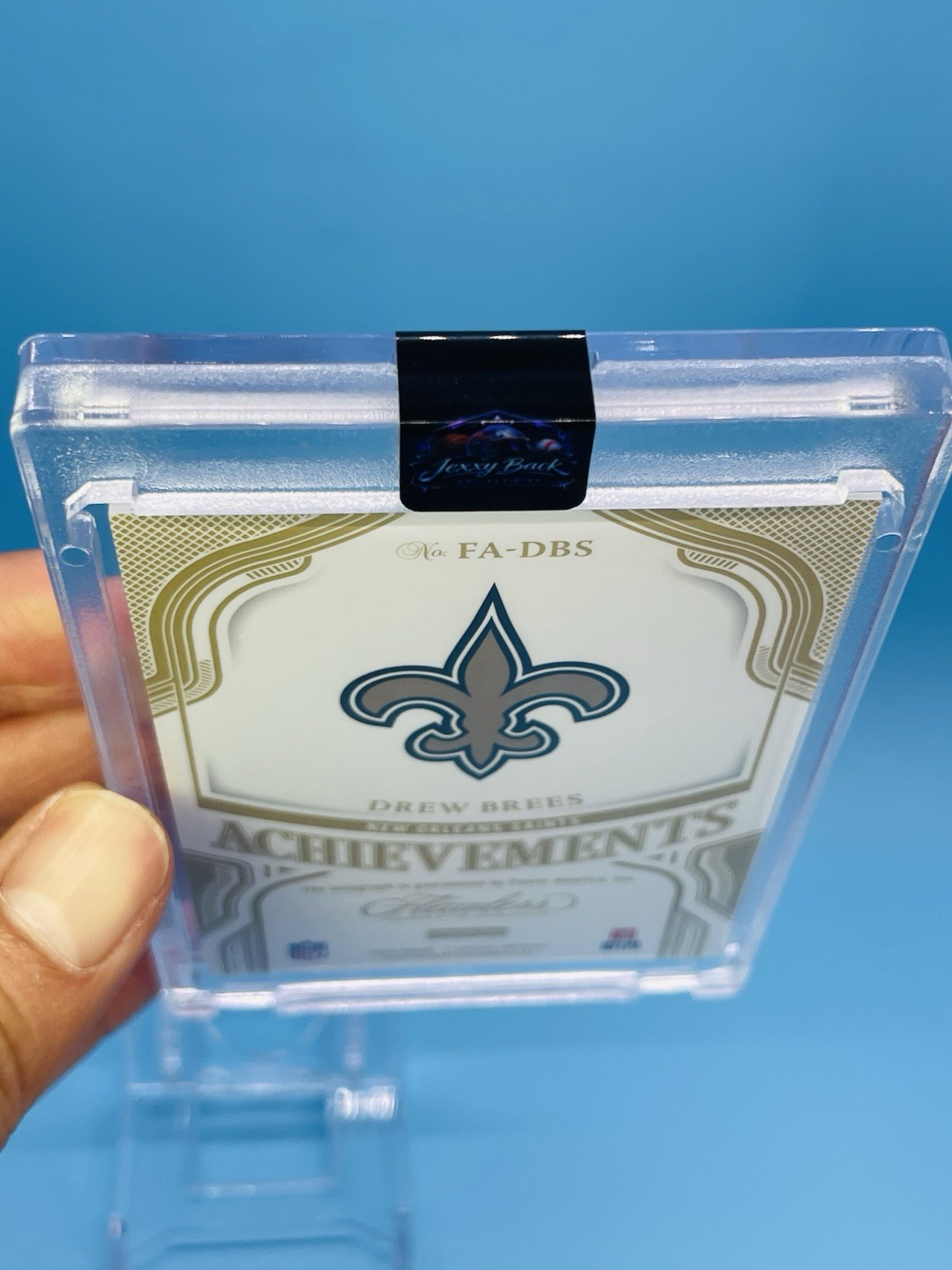2025 Flawless ~ DREW BREES ~ Achievements 💥 On Card AUTO #'d 20/20 BOOKEND! 🔥 view 16