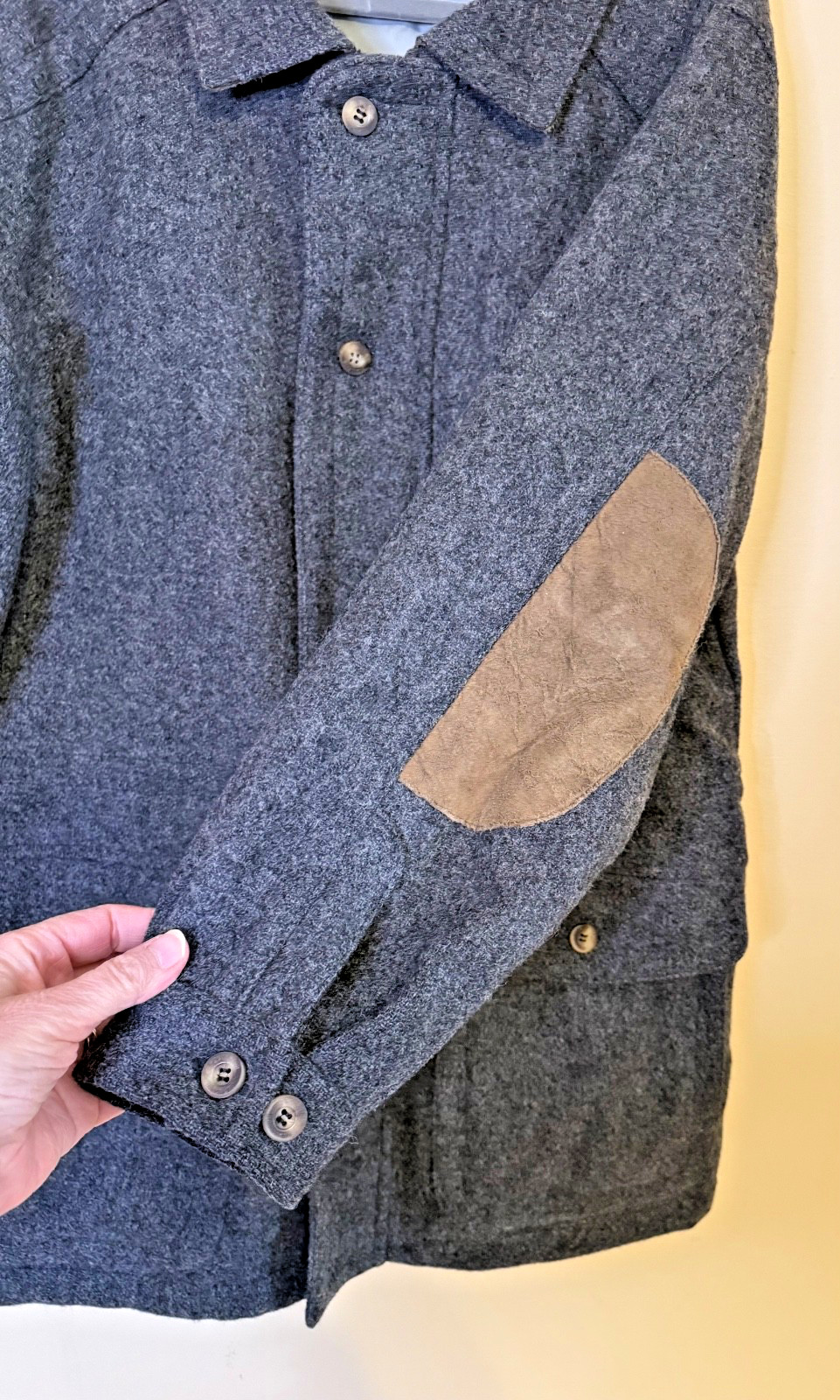 Pendleton Jacket Coat Gray Wool Thinsulate Lined … - image 9