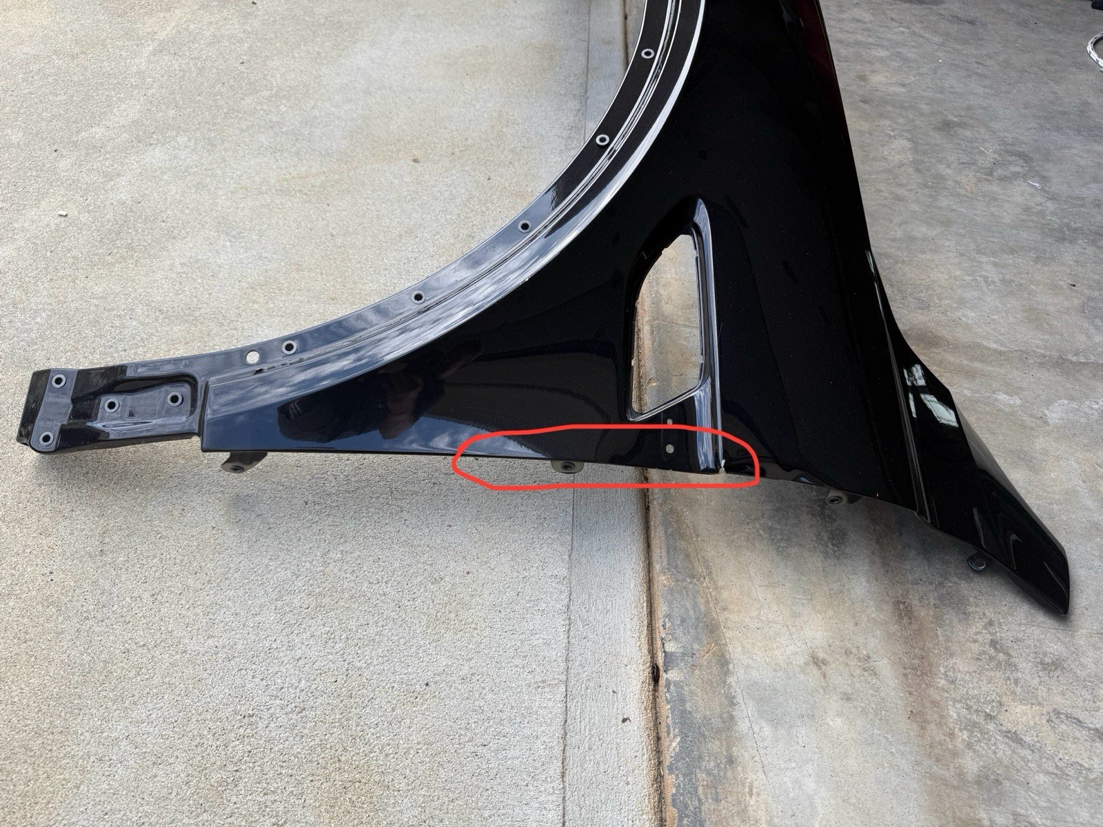 2016-2019 Bentley Bentayga Front Left Driver Fender Panel OEM Used