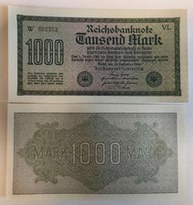 Germany 1000 1.000 Mark 1922 P76 UNC