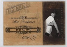 2004 Playoff Prime Cuts II Timeline 23/50 Hal Newhouser #TL-38 HOF 0l2