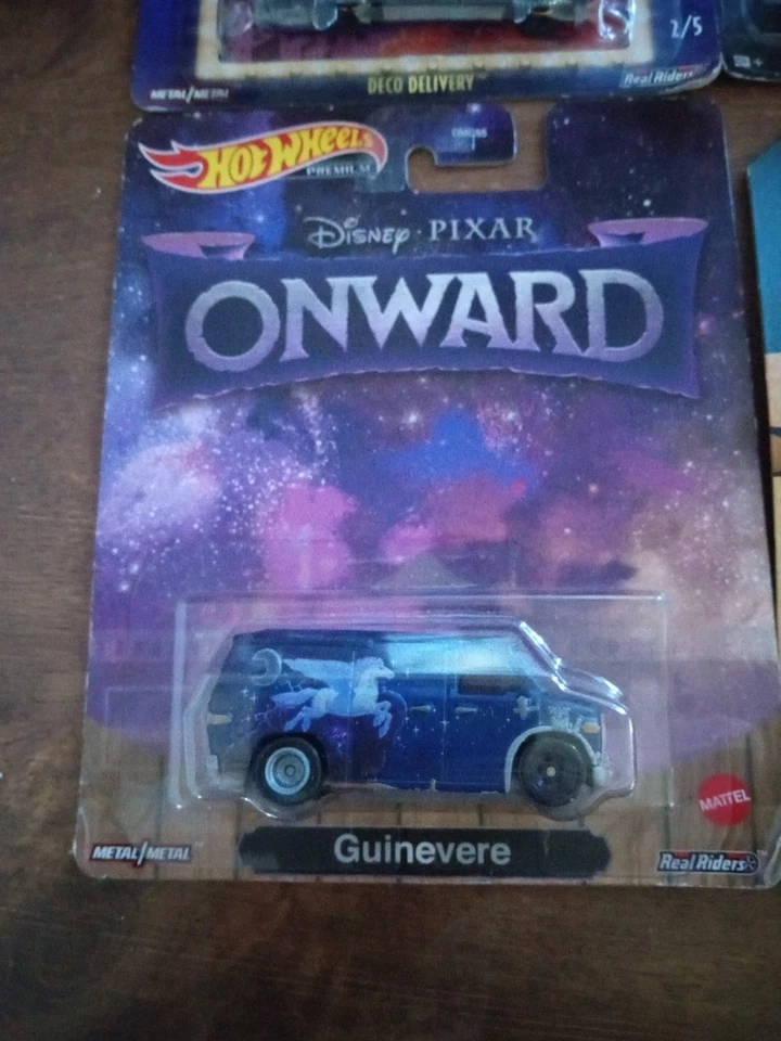 风火轮 迪士尼 6 汽车 批量 ONWARD Guinevere Van,光年,彼得潘,阿拉丁 — 第 4/4 张图片