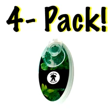 400 count Green Mint burst beads (4 - pack)