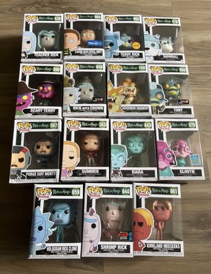 Rick and Morty Funko Pops LIMITED edition VAULTED: Shrimp Rick