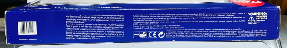 Juego de transporte de cohetes espaciales Siku de Siku escala 1/55 Foto 3 de 4