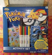 Pokemon Activity Set, One Set, Ages 4 , NIB, 2016, by the Pokemon Co. Internatio