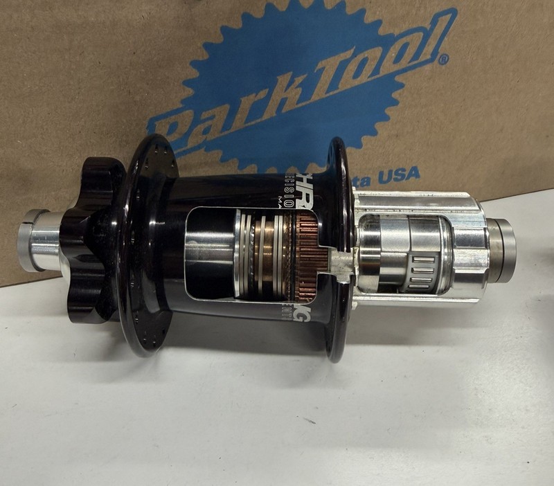 Vintage Mountain bike parts. RARE Chris King Display Cut Away Rear Hub ISO NOS!