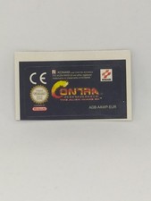 CONTRA ADVANCE (EUR) Game Boy Advance replacement label decal