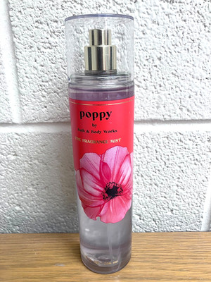 Bath & Body Works POPPY Fine Fragrance Mist Spray 8oz Brand New