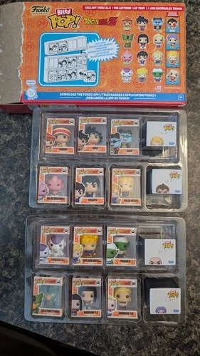 Funko Bitty Pop Complete set of Dragonball Z w/ Chase Pieces