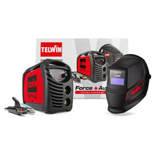 Force 165 Saldatrice Inverter Ad Elettrodo Con Maschera Automatica E Accessori D