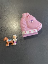 Polly Pocket Western Pony 1995 Vintage Bluebi...