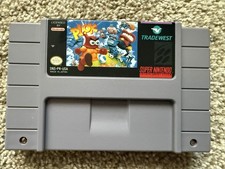 Plok SNES Super Nintendo Entertainment System Authentic, Tested Working