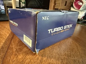 NEC PC Engine Turbo Stick Controller PI-PD4 Boxed Complete Japan Tested Working