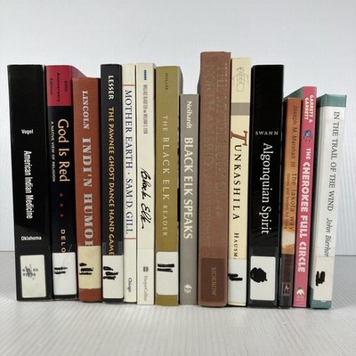 Native American mythology religion, ceremonies & traditions lot of 14 books