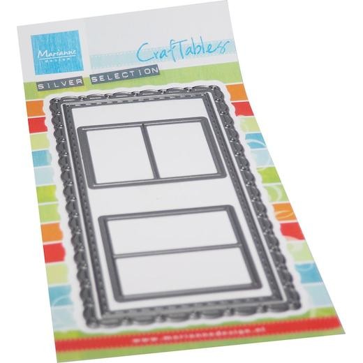 Marianne Design Craftables Cutting Dies - Slimline Mini Windows CR1563