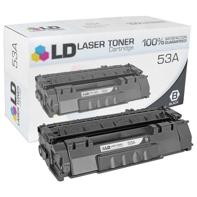 LD Q7553A 53A Black Laser Toner Cartridge for HP LaserJet M2727nf P2015d P2015dn