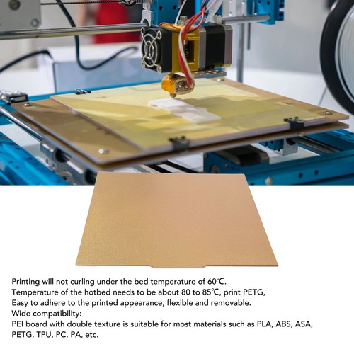 Doppelseitig Strukturiertes PEI Und Flexible Bauplatte 600 X 600 Mm 3D-Druck SA - Afbeelding 16 van 23