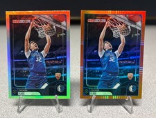 Cooper Flagg Rookie Card 25-26 Topps Hoops Orange Parallel and Base Cards