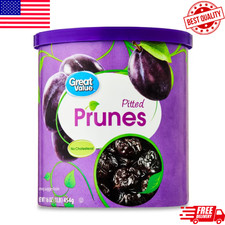 Great Value Unsweetened Pitted Prunes, 16 oz