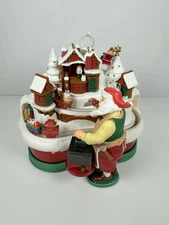 Hallmark 2018 Santa's Magic Train Sound Light Motion Ornament Keepsake