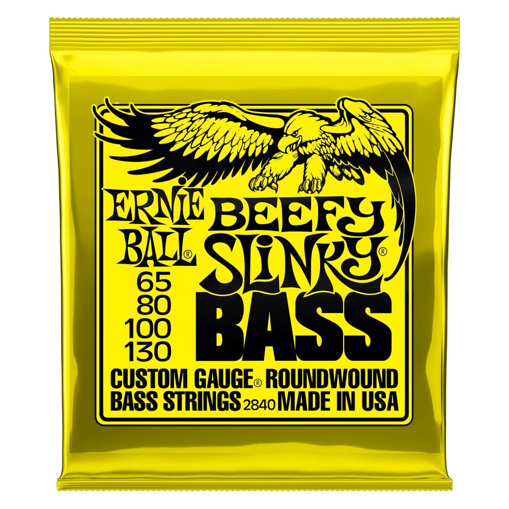 Ernie Ball P02840 - мощные обтягивающие басовые струны с никелевой обмоткой 6490₽