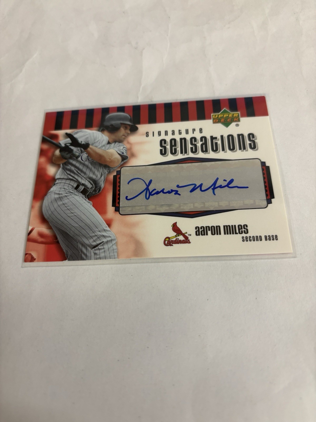 2006 Upper Deck Signature Sensations Aaron Miles (SS-RM)