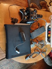 Xbox 360 Console 2 Controllers Charging Deck And Wifi Adapter 125GB HDD