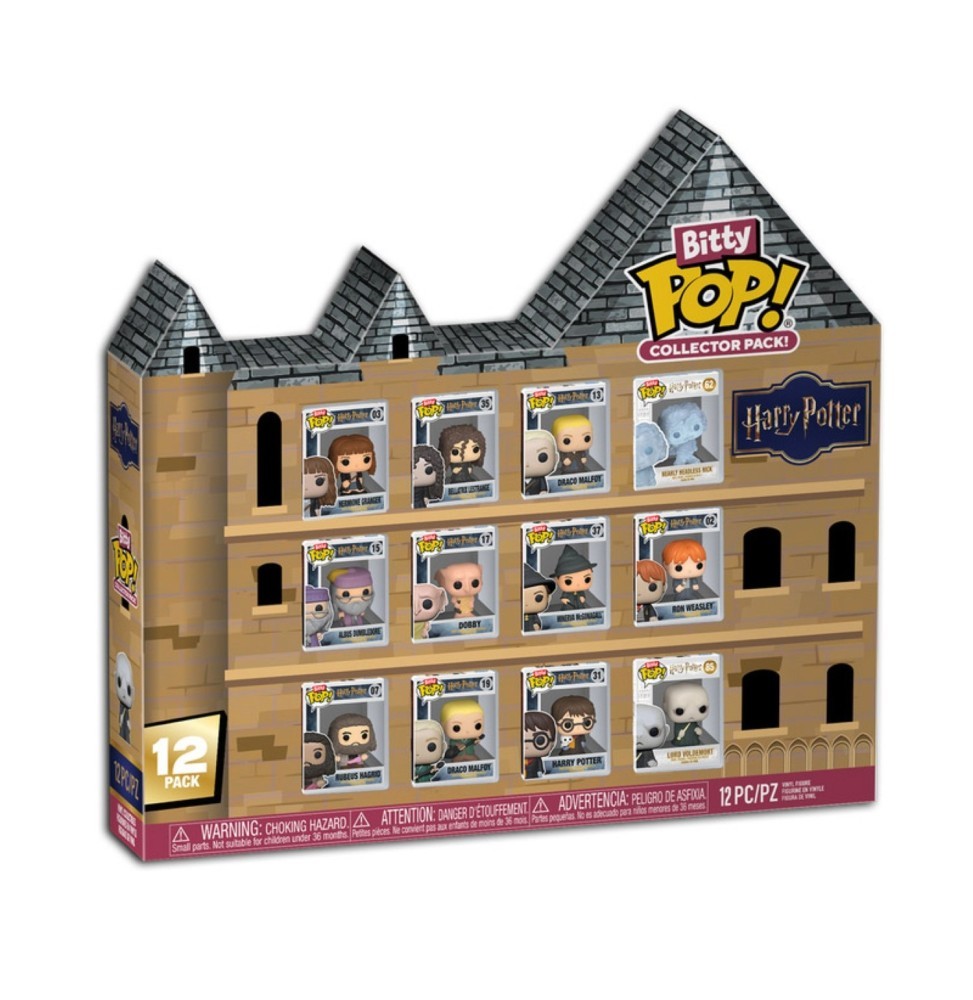 Funko Bitty Pop Harry Potter décorez votre bureau avec 12 mini figurines rigides empilables