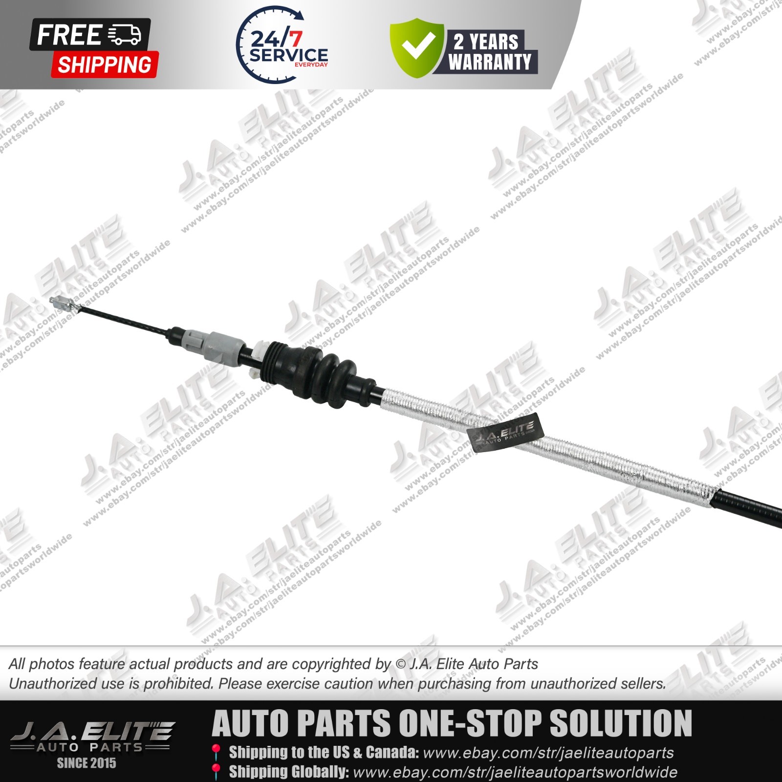 Maserati GranCabrio 2003-2012 Parking brake cable P/N 221901
