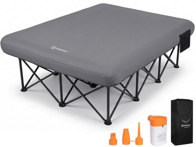 Fundango Queen Camping Cot Model 9C2612 80x60 Electric Pump