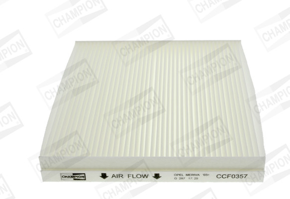 Champion CCF0357 Filter, Innenraumluft For Chevrolet Opel Vauxhall-image