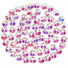 Novani Rhinestones 1440pcs SS20 4.6-4.8mm Glass Flatback Crystal AB Non-H...