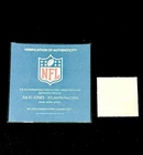 Julio Jones Game Worn Jersey Patch 2x2 Inch NFL Certified Atlanta Falcons WR
