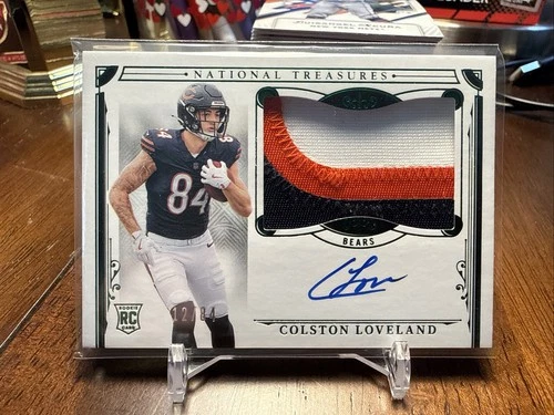 2025 National Treasures Colston Loveland RC Patch Auto RPA #’d 12/84