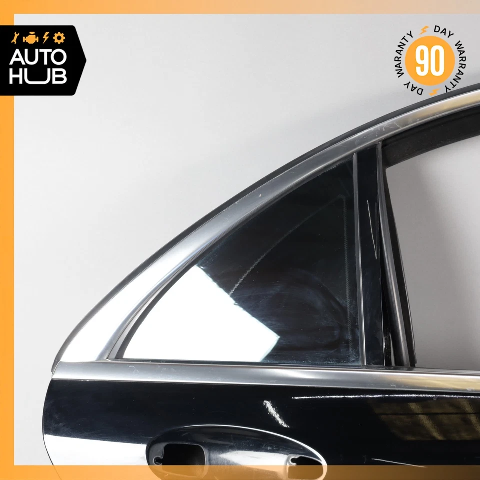 Porta traseira direita 14-20 Mercedes W222 S550 S63 AMG S600 preta fabricante de equipamento original - Imagem 4 de 4