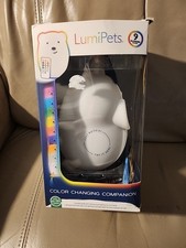 Lumipets Bear Night Light Lamp With Remote for Kids  White NEW NEVER OUT OF BOX