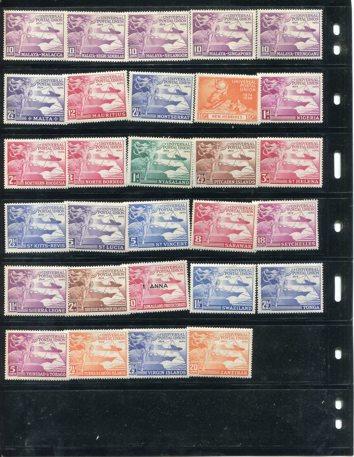 UPU Commonwealth Collection [Mint Never Hinged+Hinged]