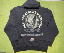 Mens Darc Sport x Marvel Wolverine Large Black Hoodie Bodybuilding 780/1000