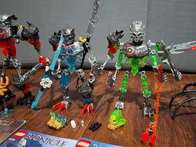 Lego Bionicle G2 Collection  - Ekimu Skull Grinder Slicer Warrior Basher Scorpio
