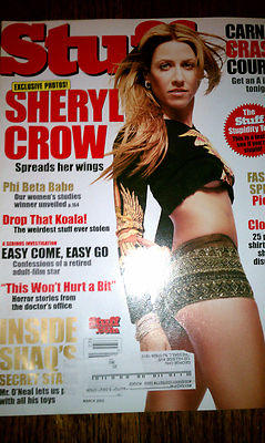 Stuff Magazine Sheryl Crow March 2002 | eBay