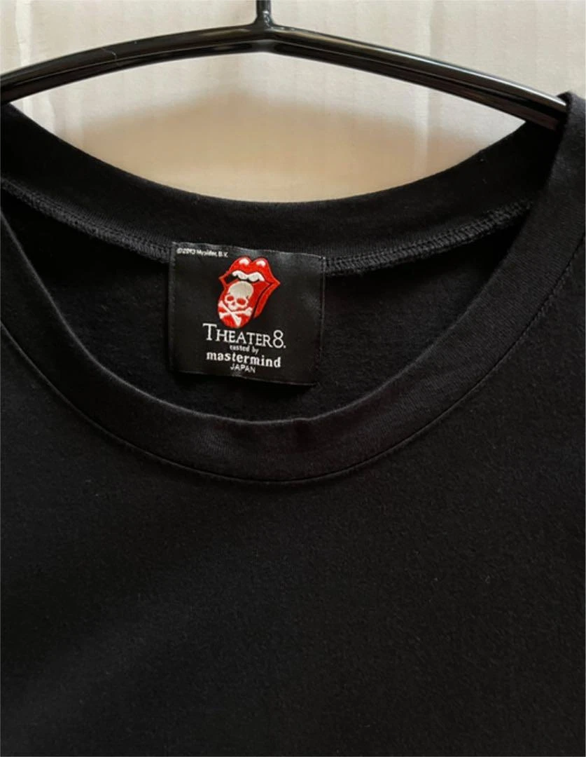 MASTERMIND JAPAN × THEATER 8 Skull Rolling Stones T-shirt Tops Men S From Japan