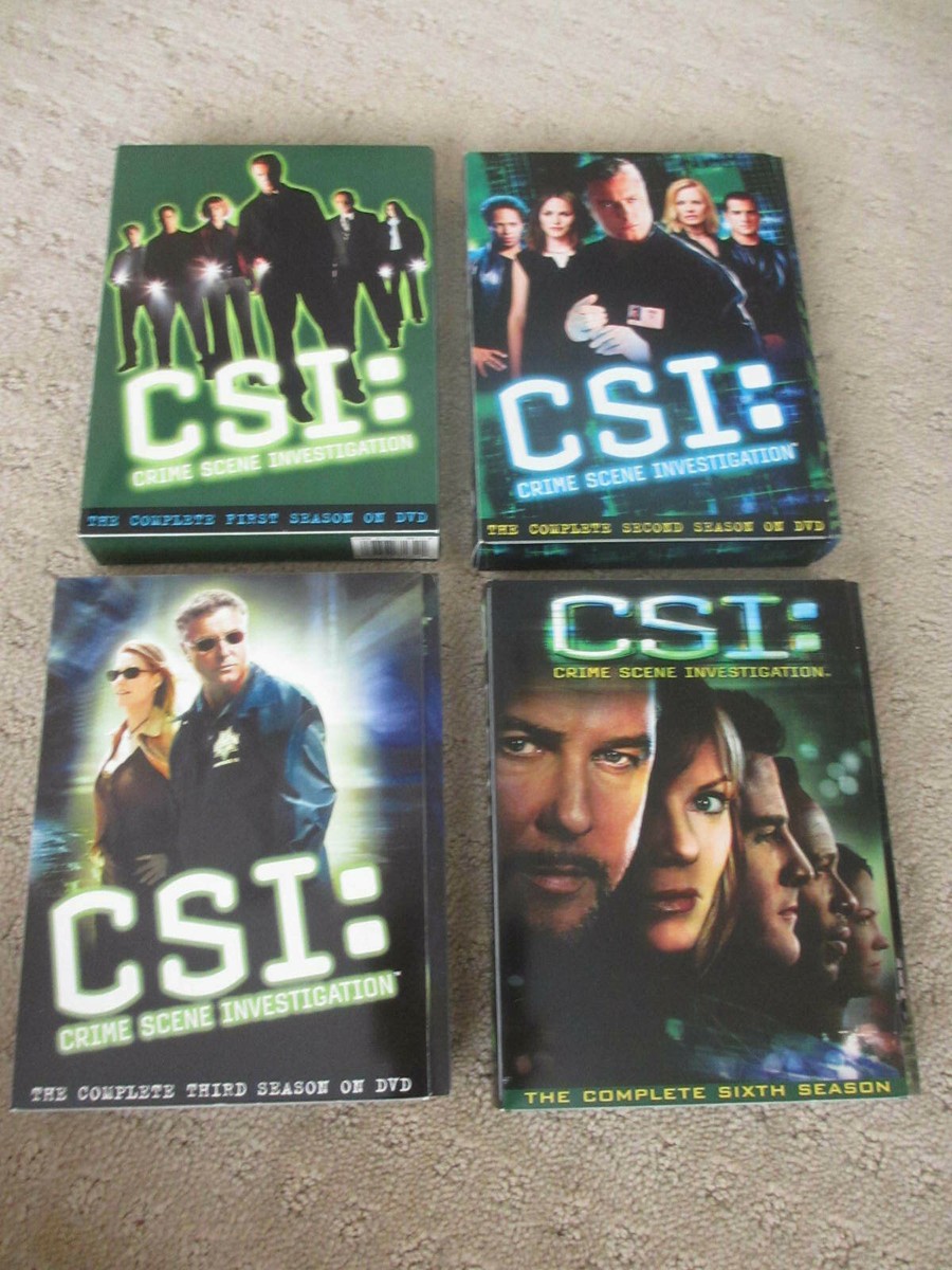 CSI: Crime Scene Investigators (Seasons 1, 2, 3, & 6) Boxed Sets