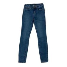 Prana Denim Skinny Jeans, Dark Wash, Mid Rise, Outdoor, Women  s Size 4 / 27