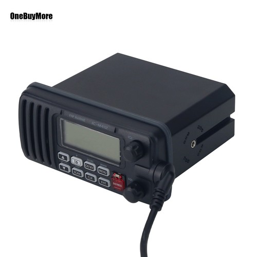 IC-M412 25W Stały montaż VHF Morski nadajnik-odbiornik klasy D z mikrofonem ręcznym - Zdjęcie 4 z 9