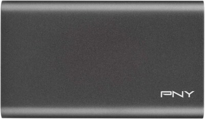 PNY ELITE - Solid State Drive - 480GB - extern (portabel) - USB 3.0 - schwarz